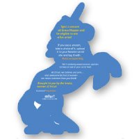 Unicorn Shape Flyer - 5"x6.4"