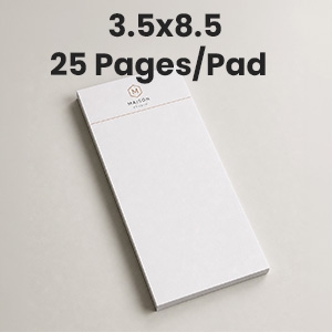 Notepad - 3.5x8.5, 25 Pages/Pad
