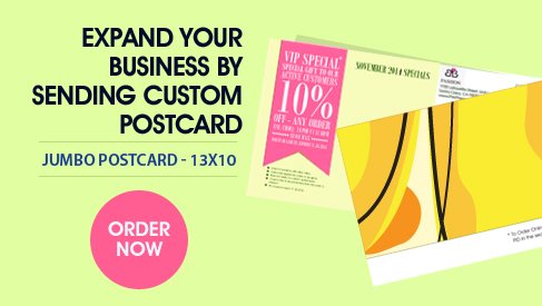 Jumbo Postcard - 13x10