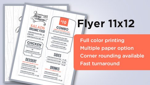 Flyer - 11x12