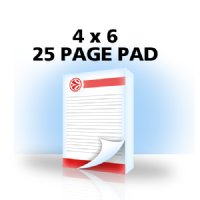 Notepad - 4x6, 25 Pages/Pad
