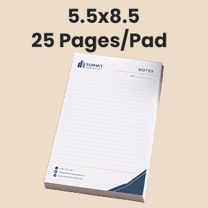 Notepad - 5.5x8.5, 25 Pages/Pad