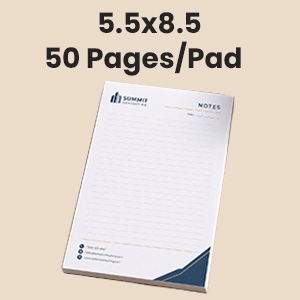 Notepad - 5.5x8.5, 50 Pages/Pad
