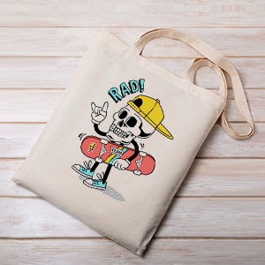 Recycled Cotton Canvas Tote Bag