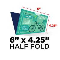 Half-Fold Mailer - 6x8.5 to 6x4.25