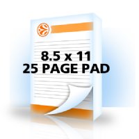 Notepad - 8.5x11, 25 Pages/Pad