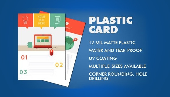 Plastic Flyer 3x4 inch 
