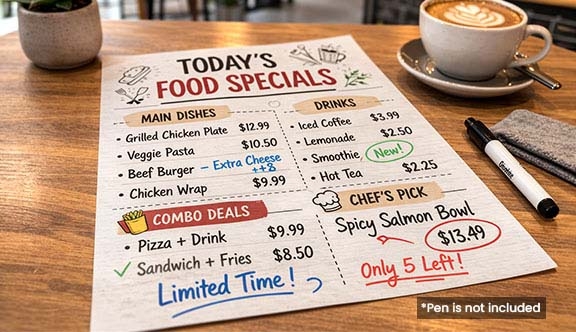 Dry Erase Card - 9x12