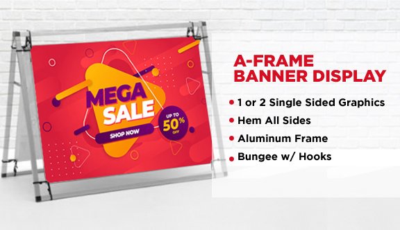Custom 8x4ft PVC Banner - Personalised Outdoor Vinyl Sign - Merakii UK
