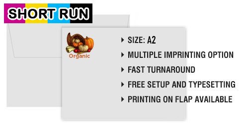 Short Run A2 Envelope (4 3/8 x 5 3/4)