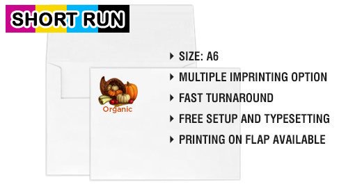 Short Run A6 Envelope (4 3/4 x 6 1/2)