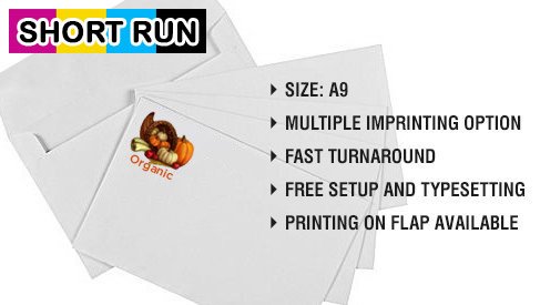 Short Run A9 Envelope (5 3/4 x 8 3/4)