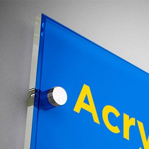 Clear Acrylic Sign 3/16 inch