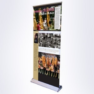Premium Retractable Banner Stand - 33" (Stand Only)