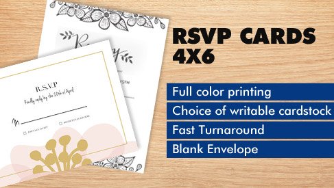 RSVP Card - 4x6