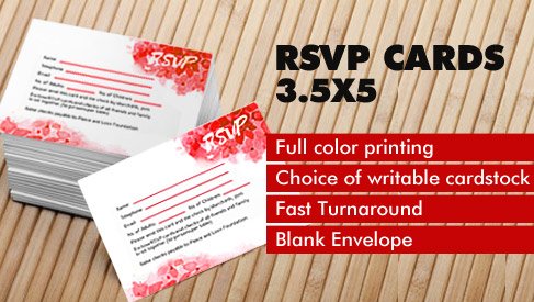 RSVP Card - 3.5x5