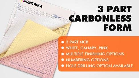 Carbonless Forms - Custom Business Forms - NCR Forms