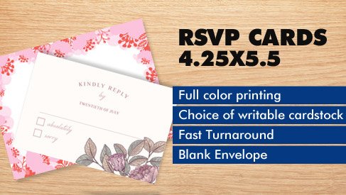 RSVP Card - 4.25x5.5