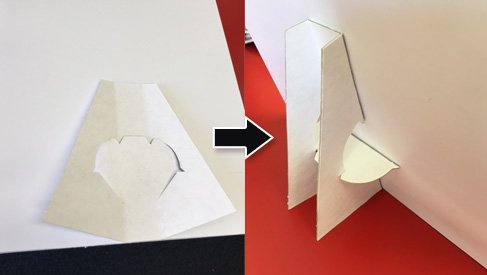 Double Wing Back Easle Stand