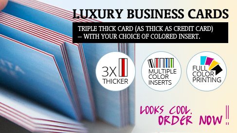 MOO Luxe Print Products, Premium Paper Luxury Stationery