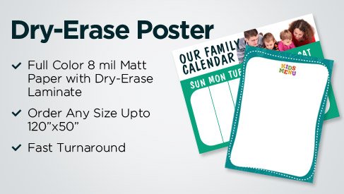 Dry Erase Poster