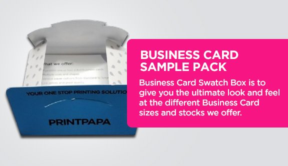 Business Card Sample Pack