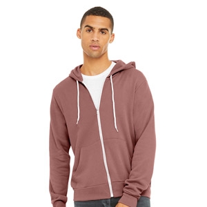 BELLA+CANVAS Unisex Sponge Fleece Full-Zip Hoodie (BC3739)