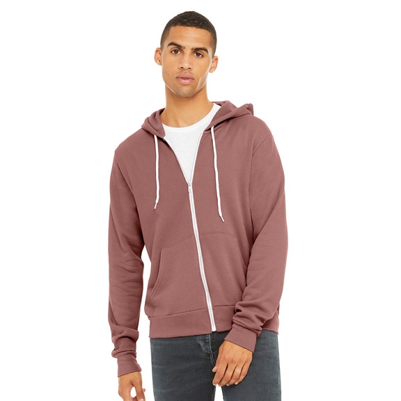 BELLA+CANVAS Unisex Sponge Fleece Full-Zip Hoodie (BC3739)