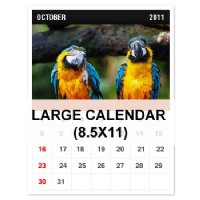 Wall Calendar Stitched - 13 month