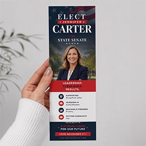 Political Palm Card - 4x11