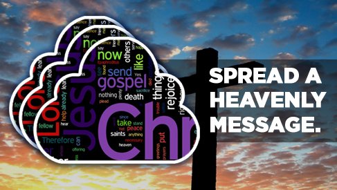 Great for Churches and other instituions to spread the message