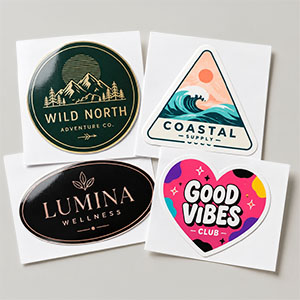 Common Shaped Stickers