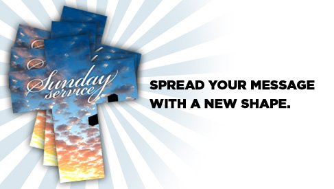 Print in Size which you preach.