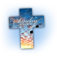 Cross Shape Flyer - 7.5"x10"