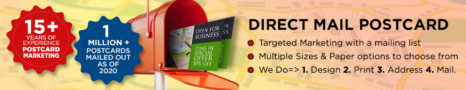 Direct Mail Postcards