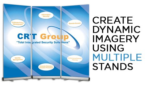 Have lot of message, then setup a array of Banner Stands