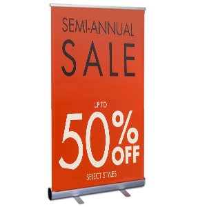 Everyday Retractable Banner Stand - 33"