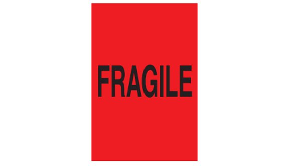 Fragile Labels - 4x6