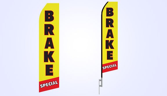 Brake Special Stock Flag - 16ft. Brake Special Stock Flag - 16ft.