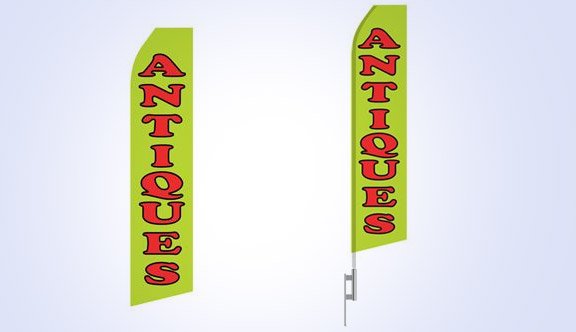 Antiques Stock Flag - 16ft Antiques Stock Flag - 16ft