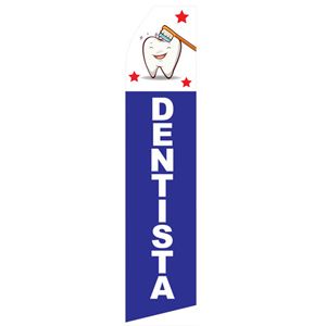 Dentista Stock Flag - 16ft