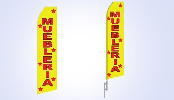 Muebleria Stock Flag - 16ft Muebleria Stock Flag - 16ft