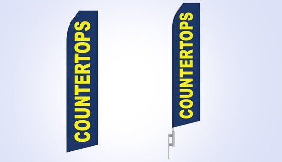 Countertops Stock Flag - 16ft