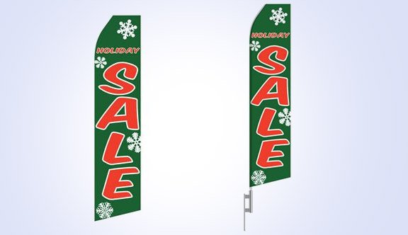 Holiday Sale Stock Flag - 16ft