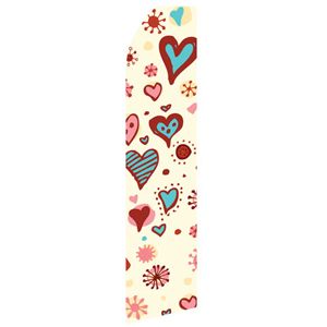 Heart Design Stock Flag - 16ft