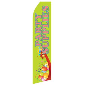 Party Supplies Stock Flag - 16ft