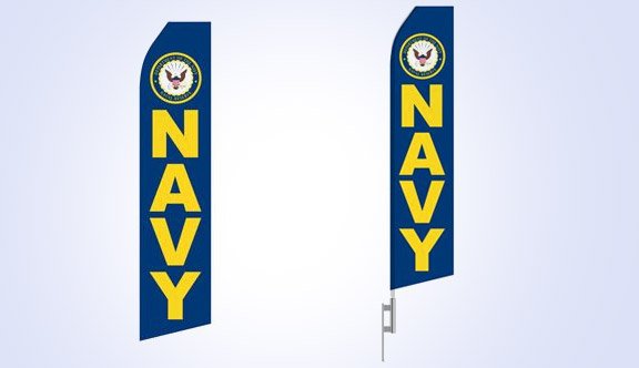 US Navy Stock Flag - 16ft