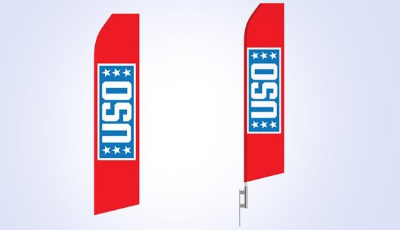 USO Stock Flag - 16ft