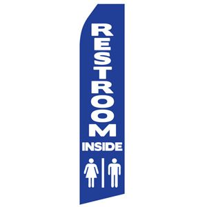 Restroom Inside Stock Flag - 16ft