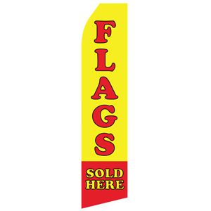 Flags Sold Here Stock Flag - 16ft